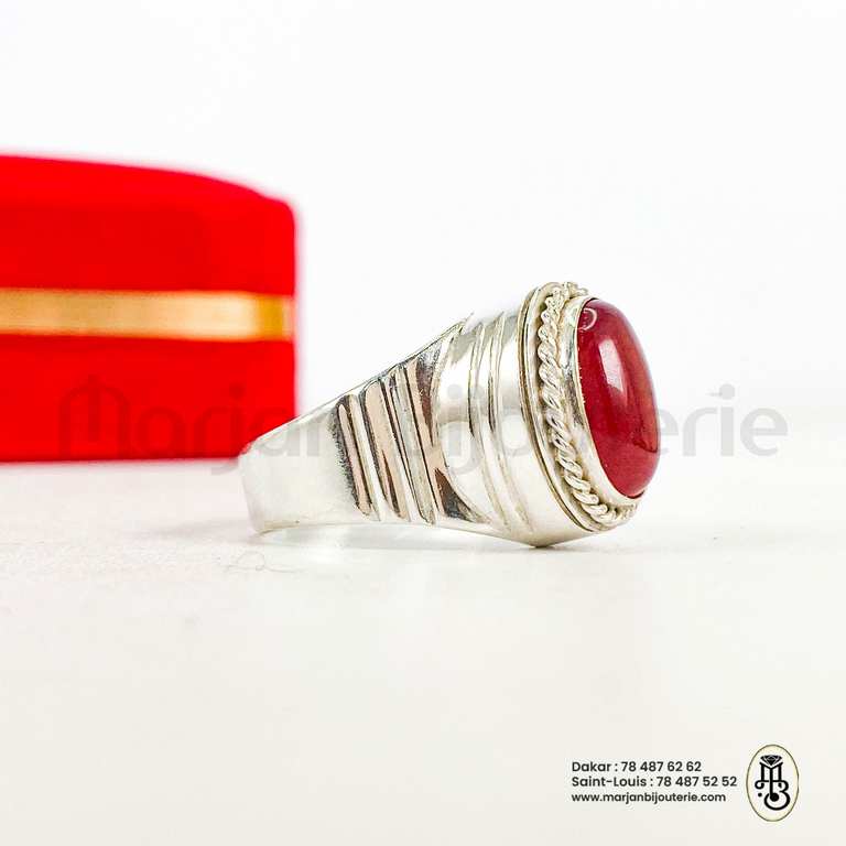 Bague aqiqa arg5