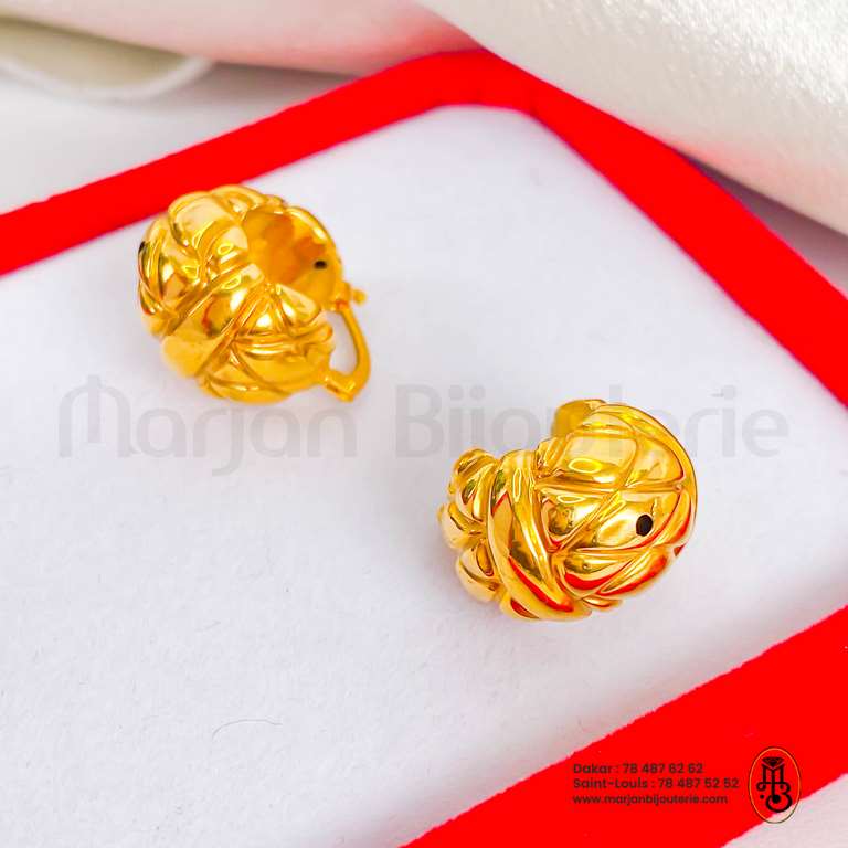 Boucle d'oreille en Or 18k