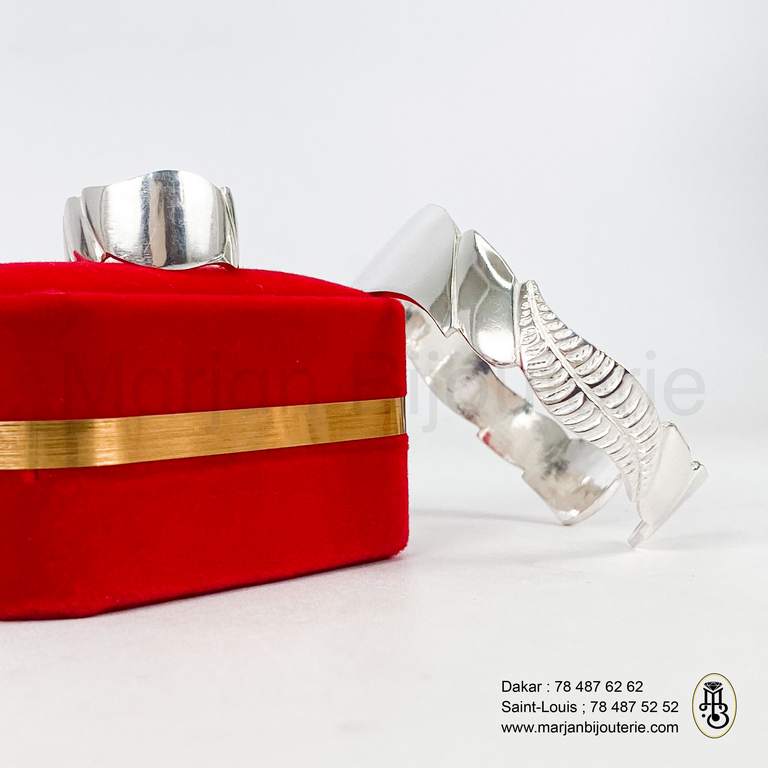 Bracelet et Bague en Argent adulte