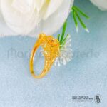 Bague filigrane en or 18 carats