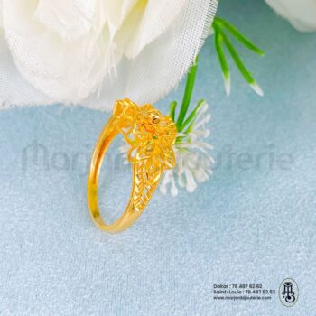 Bague filigrane en or 18 carats