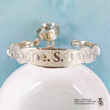 Bracelet et bague-argent-enfant