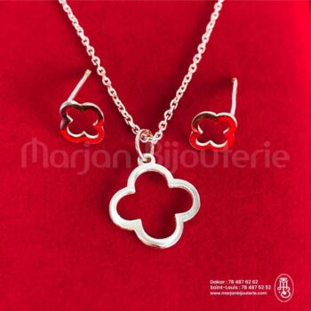 Ensemble chaine en argent