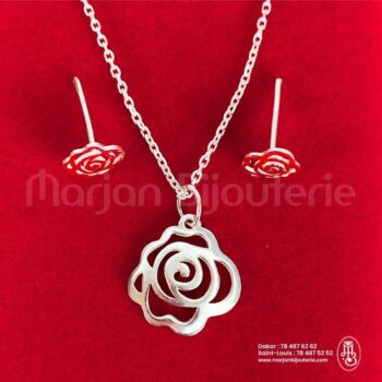 Ensemble chaine en argent