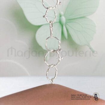 Mini Créoles Torsadées en Argent pour Bébé✨🥰