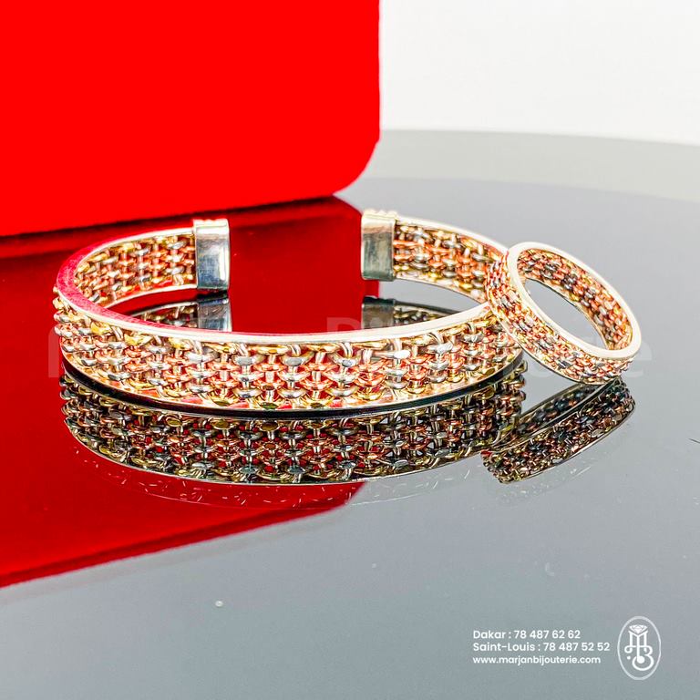 Bracelet et bague ndiakhass