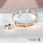 Bracelet et bague en argent-Or