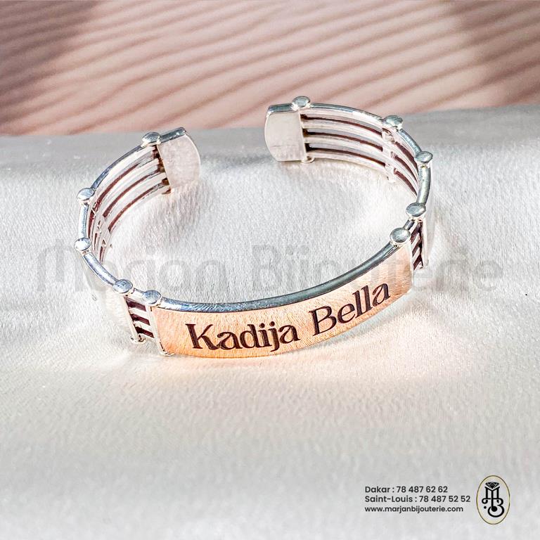 Bracelet et bague en argent-Or