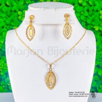 Parure_Navette Royale_en Or 18k✨