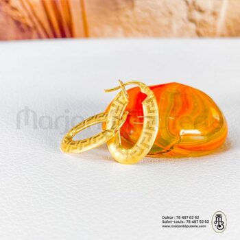 Boucles d'Oreilles en Or 18k