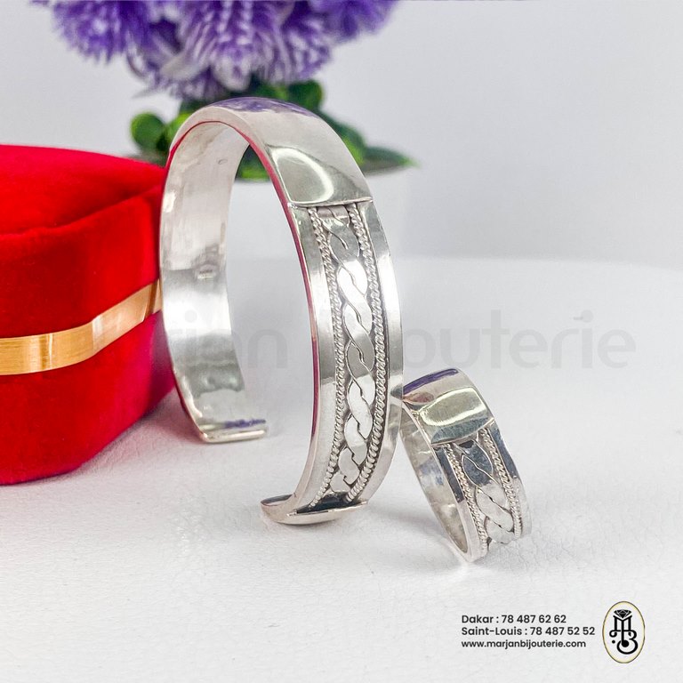 Bracelet et bague argentIMG_7535